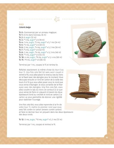 Libro de amigurumis de vacaciones en la playa y en el bosque