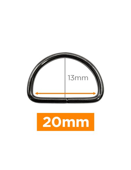 Anillo en D premium - Cañón de fusil de 20 mm