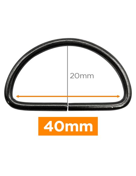 Anillo en D premium - Cañón de fusil 40 mm
