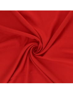 Tejido gabardina de viscosa - Rojo