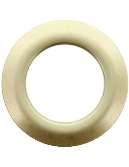 Lote de 8 ojales para cortinas Ø44 mm - Satinados - Beige dorado