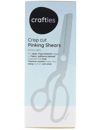 Tijeras dentadas Crafties 20 cm