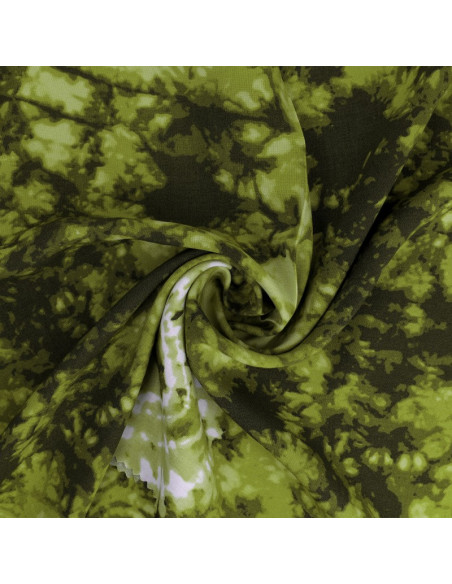 Tela tie-dye - Verde