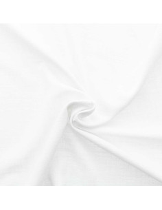 Tejido lino viscosa - Blanco 2