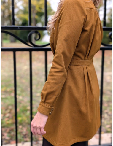 Patrón de vestido camisero Malonne - Anna Rose patterns