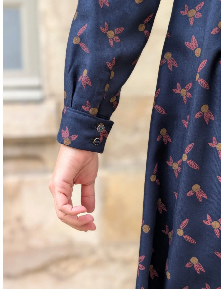 Patrón de vestido camisero Malonne - Anna Rose patterns