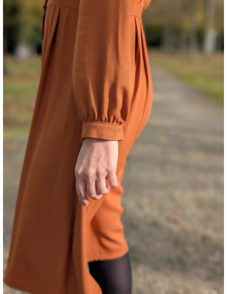 Patrón de vestido camisero Malonne - Anna Rose patterns
