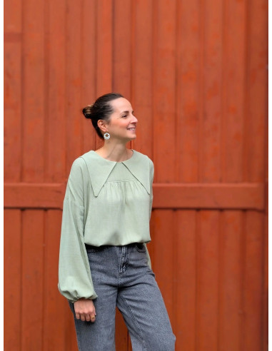 Patrón de blusa Manna - Anna Rose patterns
