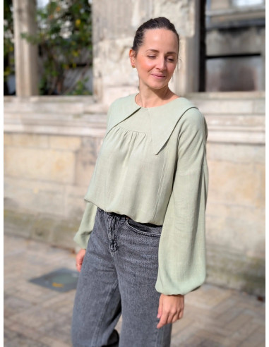 Patrón de blusa Manna - Anna Rose patterns