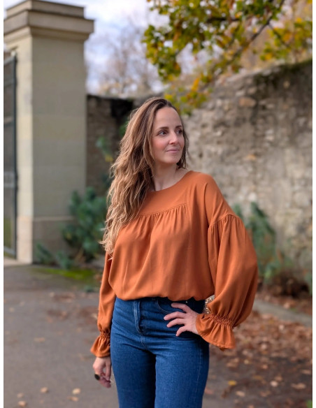 Patrón de blusa Manna - Anna Rose patterns
