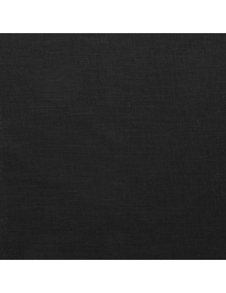 Tejido lino viscosa - Negro