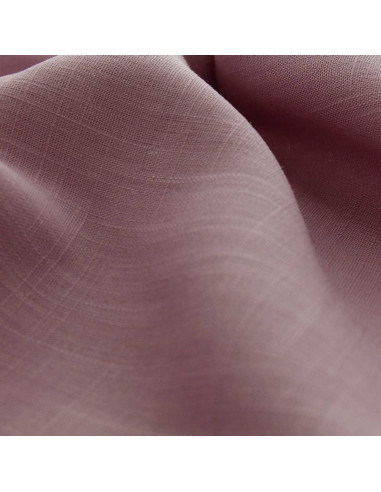 Tejido lino viscosa - Rosa
