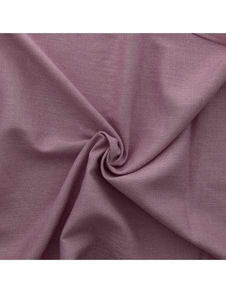 Tejido lino viscosa - Rosa