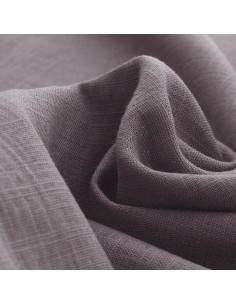 Tejido lino viscosa - Gris