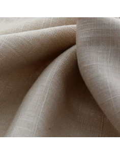 Tejido lino viscosa - Beige