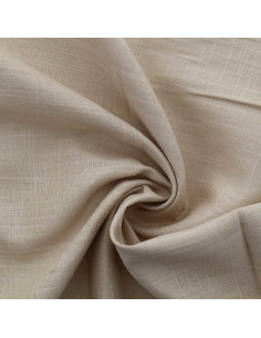 Tejido lino viscosa - Beige 2