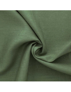 Tejido lino viscosa - Verde 2