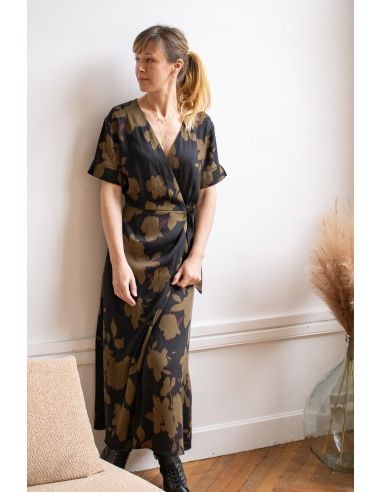Patrón de vestido cruzado Salomé - Joli Lab