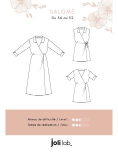 Patrón de vestido cruzado Salomé - Joli Lab 2