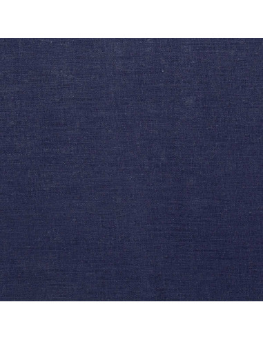 Tejido lino viscosa - Azul marino