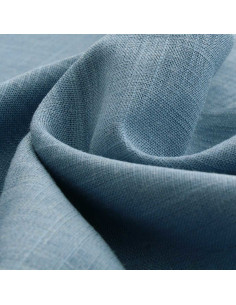 Tejido de lino viscosa - Azul vintage claro