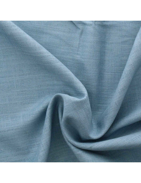 Tejido de lino viscosa - Azul vintage claro