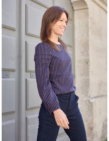 Patrón de blusa Muse - Atelier Scämmit