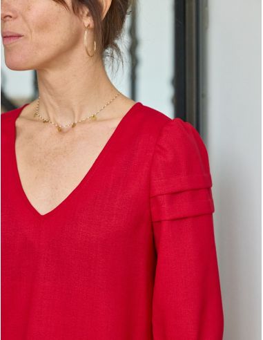 Patrón de blusa Muse - Atelier Scämmit