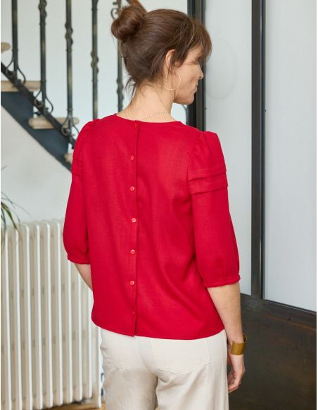 Patrón de blusa Muse - Atelier Scämmit