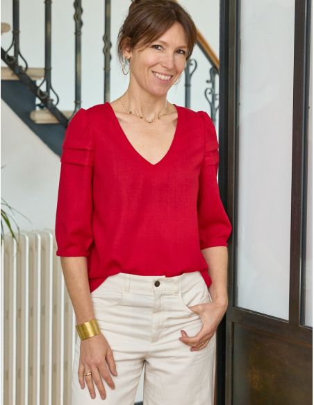 Patrón de blusa Muse - Atelier Scämmit