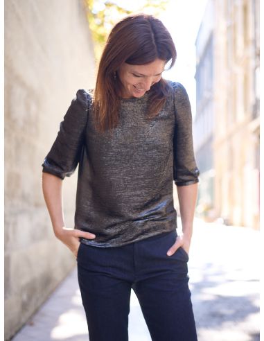 Patrón de blusa Muse - Atelier Scämmit