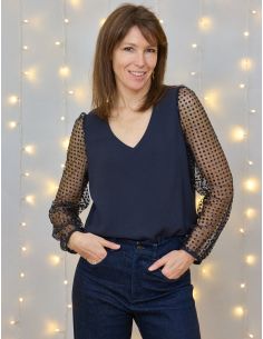 Patrón de blusa Muse - Atelier Scämmit