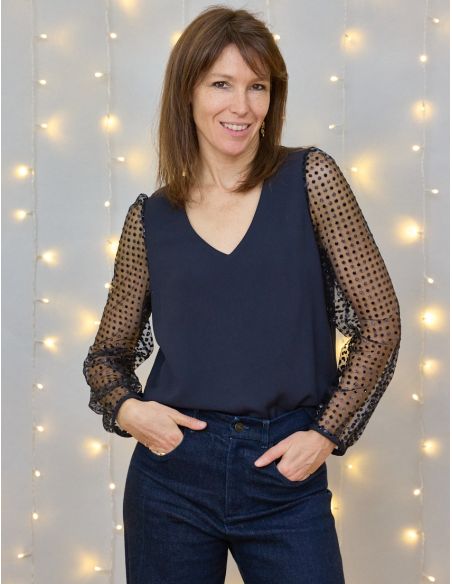Patrón de blusa Muse - Atelier Scämmit