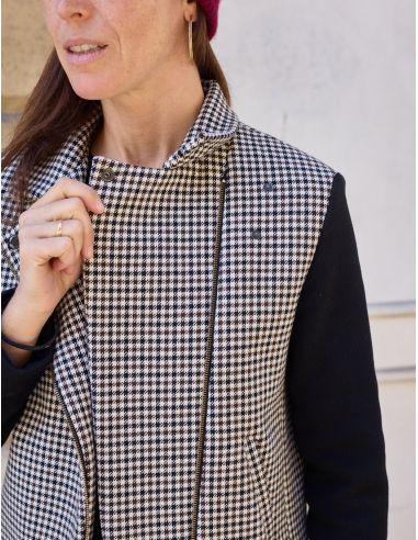 Patrón de chaqueta estilo perfecto Electra - Atelier Scämmit