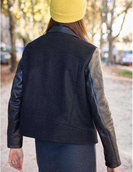 Patrón de chaqueta estilo perfecto Electra - Atelier Scämmit