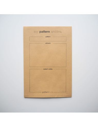 Sobres de almacenamiento para patrones de costura – lote de 10