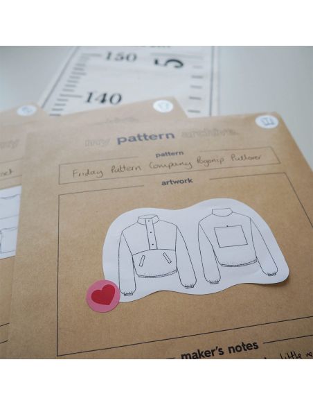 Pegatinas de organización para patrones de costura