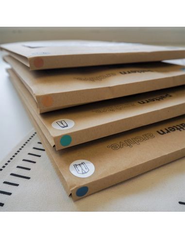Pegatinas de organización para patrones de costura