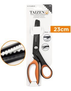 Tijeras dentadas profesionales Taizen 23 cm