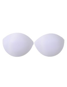 Copas push-up media luna sujetador blancas