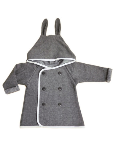 Patrón de chaleco, chaqueta, bata y impermeable Grand Ourse - Ikatee