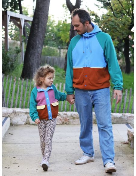 Patrón de sudadera y chaqueta outdoor para niños y adultos - Marmaï Patterns