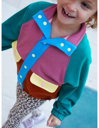 Patrón de sudadera y chaqueta outdoor para niños y adultos - Marmaï Patterns