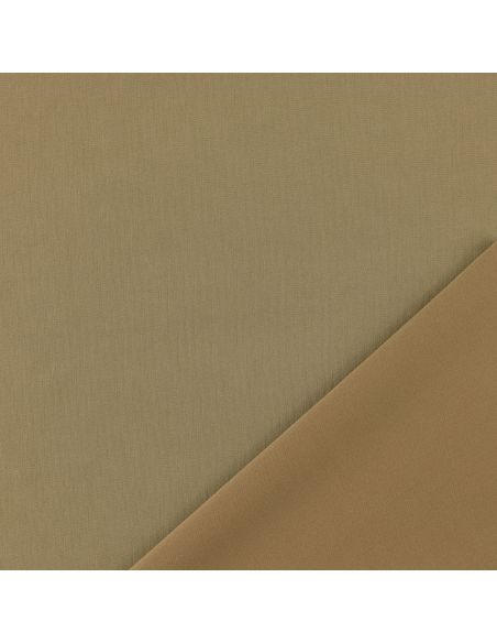 Tejido Scuba efecto piel de melocotón - Beige