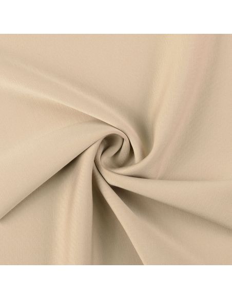 Tejido Scuba efecto piel de melocotón - Beige