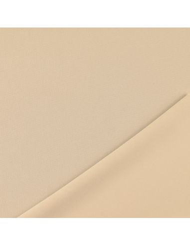Tejido Scuba efecto piel de melocotón - Beige