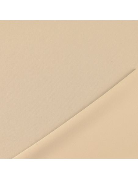 Tejido Scuba efecto piel de melocotón - Beige