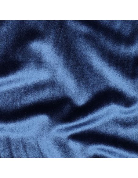 Tela de terciopelo de lujo para muebles - Azul marino