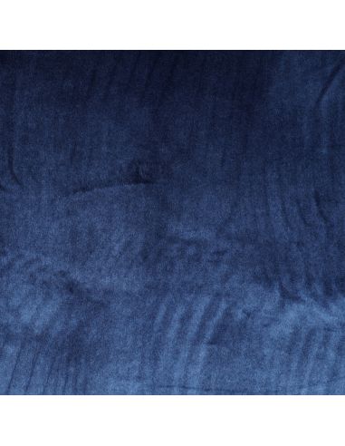 Tela de terciopelo de lujo para muebles - Azul marino