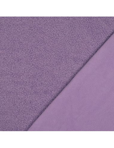Tejido polar Teddy de doble cara - Lila